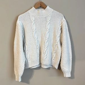 Cable Knit Vintage Sweater